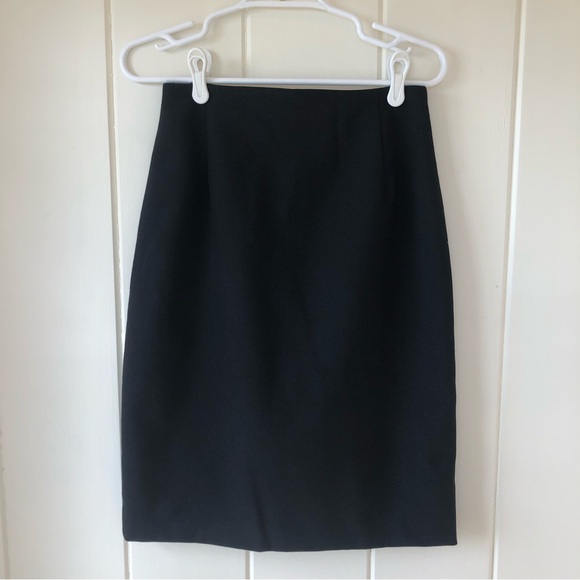 Vintage TARRA HALL Black High Waisted Pencil Skirt - Picture 14 of 15